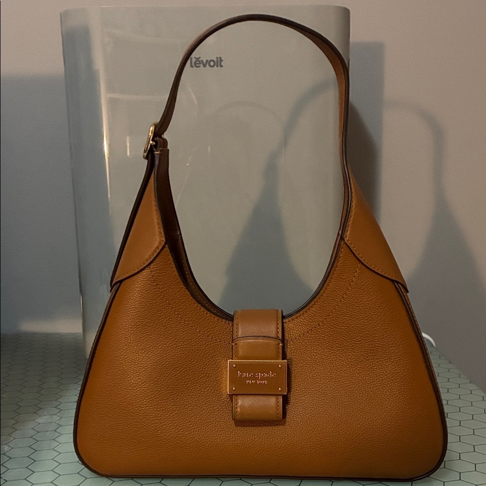 Kate Spade Tan Leather Shoulder Bag